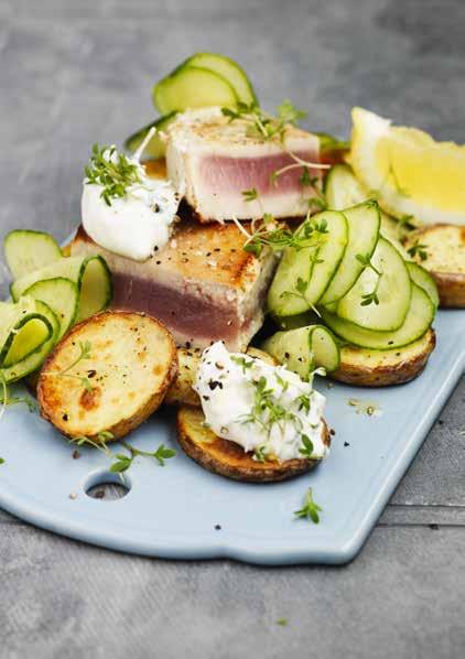 Vit tonfisk med