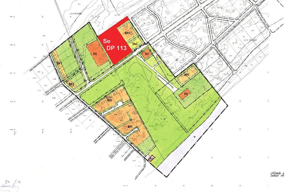 I Gällande detaljplan är både Granhyddan och Pärlan utpekade som område för