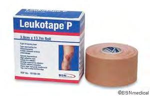 75CM X 10M WHITE (12) 47109-00000 12 120 LEUKOTAPE CLASSIC 5CM X 10M WHITE (5) 01703-00000 5 45 LEUKOTAPE CLASSIC 3,75CM X 10M BLACK (5) 02380-00000 5 90 LEUKOTAPE CLASSIC 3,75CM X 10M BLACK (12)