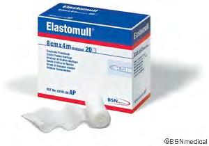 72599-00003 20 200 ELASTOMULL HOSPITAL 10CM X 4M (50) 72599-00008 50 200 ELASTOMULL HOSPITAL 12CM X 4M (20) 72599-00004 20 180 Elastomull Högelastisk gasbinda med högt bomullsinnehåll för känslig hud.