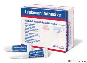 Leukosan Adhesive Sårlim LEUKOSAN WOUND ADHESIVE 0,7ML (10) 72541-00000 10 80 Coverplast Barrier Ett sterilt vattentätt plåster som ger ett effektivt skydd mot bakterier och virus. Låter huden andas.