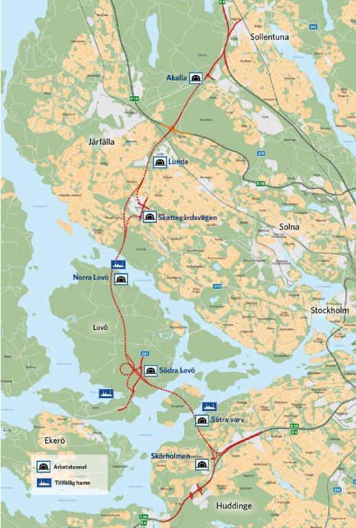 PLAN 3 (8) Inledning Förbifart Stockholm är en ny sträcka för E4 väster om Stockholm.