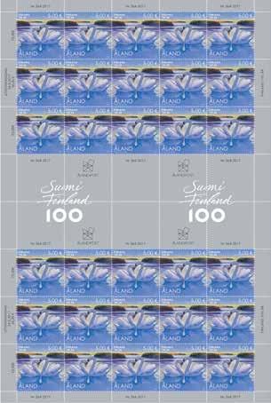 364 FINLAND 100 ÅR UTGIVNINGSDATUM: 24.5.