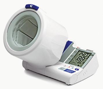 MIT Elite Plus upptäcker och indikerar oregelbunden puls och visar bara tillförlitliga blodtryck. Kan kopplas till dator. Standardmanschett, batterier, USB-kabel och programvara ingår.
