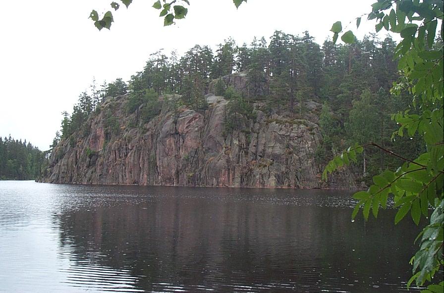 Falkaberget Foto Eva Ekholm-Pehrson Ingående naturtyper enligt habitatdirektivet Nr Habitat Areal 8220 Klippvegetation på silikatrika bergssluttningar 3,8 ha 9010 Västlig taiga 22,0 ha Ingående arter