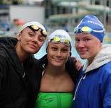 På 100 och 200 bröst persade han med nästan en sekund och tog silver på båda distanserna. Julia Stenhård visade god ryggsimsform och tog silver på 100 rygg och brons på 200 rygg.