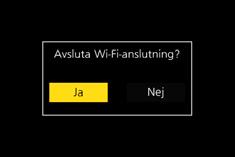 10. Använda Wi-Fi/Bluetooth-funktionen När du ansluter via en trådlös åtkomstpunkt ([Via nätverk]): På kameran 1 Välj [Via nätverk].