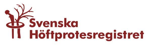 OBS! Gäller fr o m 2017-01-23! LATHUND FÖR REGISTRERING AV OPERATIONER TILL SHPR enligt nytt formulär! Allmän info Svenska Höftprotesregistret har bytt webbplats till shpr.registercentrum.