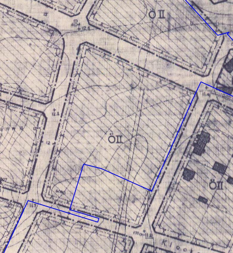 Detaljplaner Gällande detaljplan antagen i mars 1933 anger användningen öppen byggrätt med en exploateringsgrad på 25%.