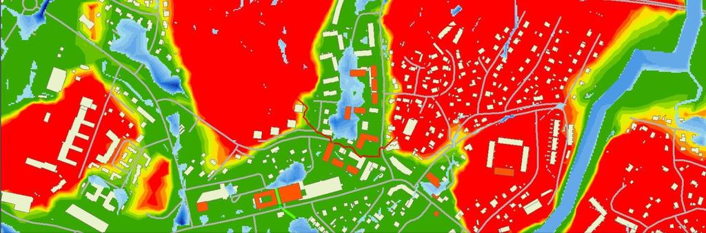 5.1 FÖRSTA SKEDET 5.1.1 Befintlig situation I första skedet kommer allt vatten som faller norr om E22 att fördröjas vid Afvelsgärde.