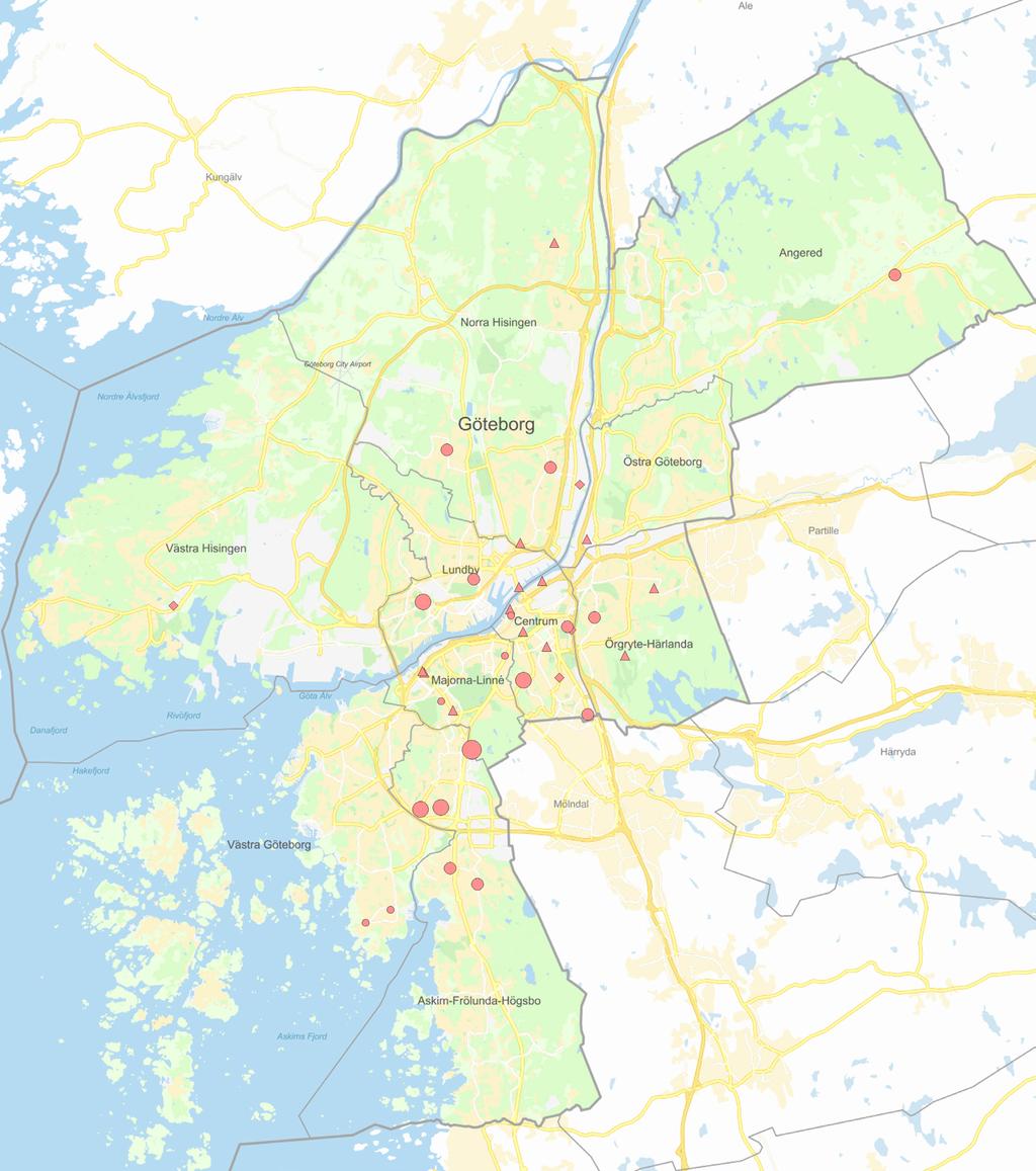 bidra till stadsutvecklingen i Göteborg. Detta märks bland annat genom det stora antal planprojekt som väntar på att bli startade.