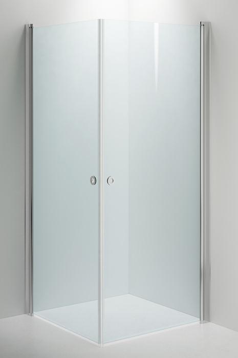 28 Wc/dusch/tvätt - Inredning - Tillval Duschvägg Linc Angel Raka i klarglas 90x90cm blank