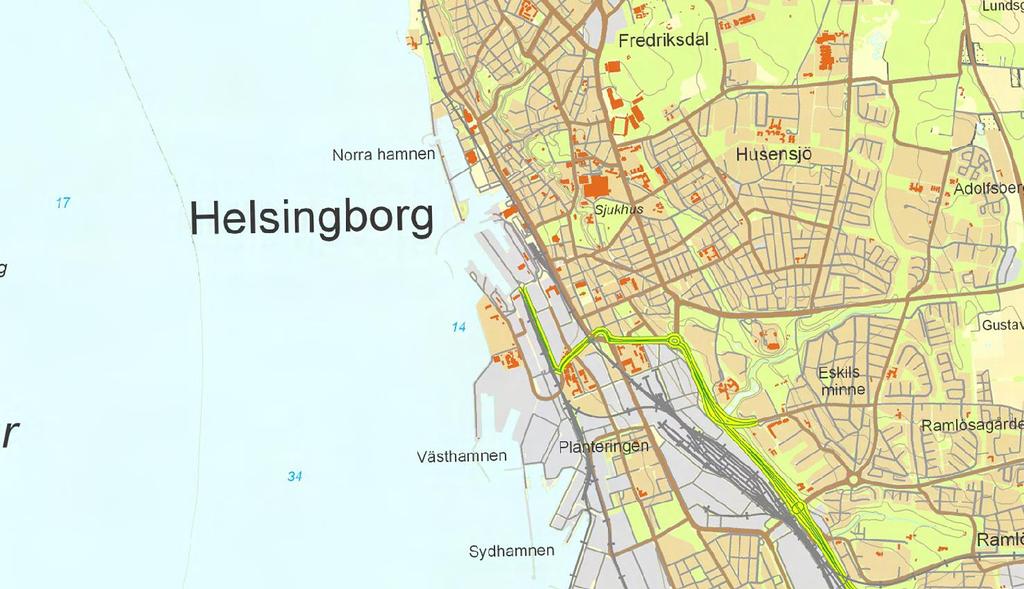 Tillsynsmyndighet Tillsynsmyndighet för anläggningen är Länsstyrelsen i Skåne. Verksamhetsområde Verksamhetsområdet omfattar Helsingborgs stad och tätorter enligt bilaga 1.