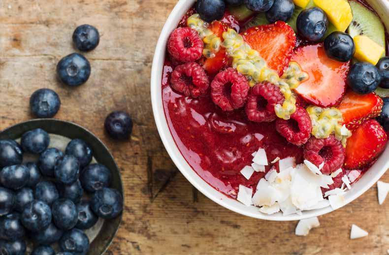 pris 3,00 TRENDIGT JUST NU - SMOOTHIEBOWL Recept - Hallon och grapefrukt-bowl Du behöver: (1 portion) 1