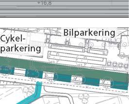 Enligt gällande detaljplan ingår ett cirka 4,5 meter brett område öster om stadsmuren i kvartersmark för bostadsändamål.