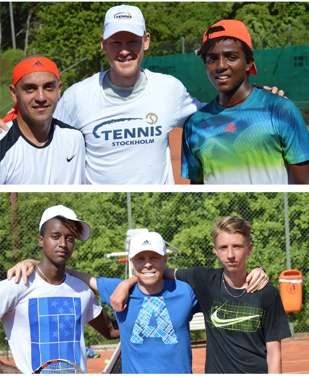 obligatorisk tennisföräldrautbildning. Under året medverkade 36 klubbar, 250 barn och 250 föräldrar.