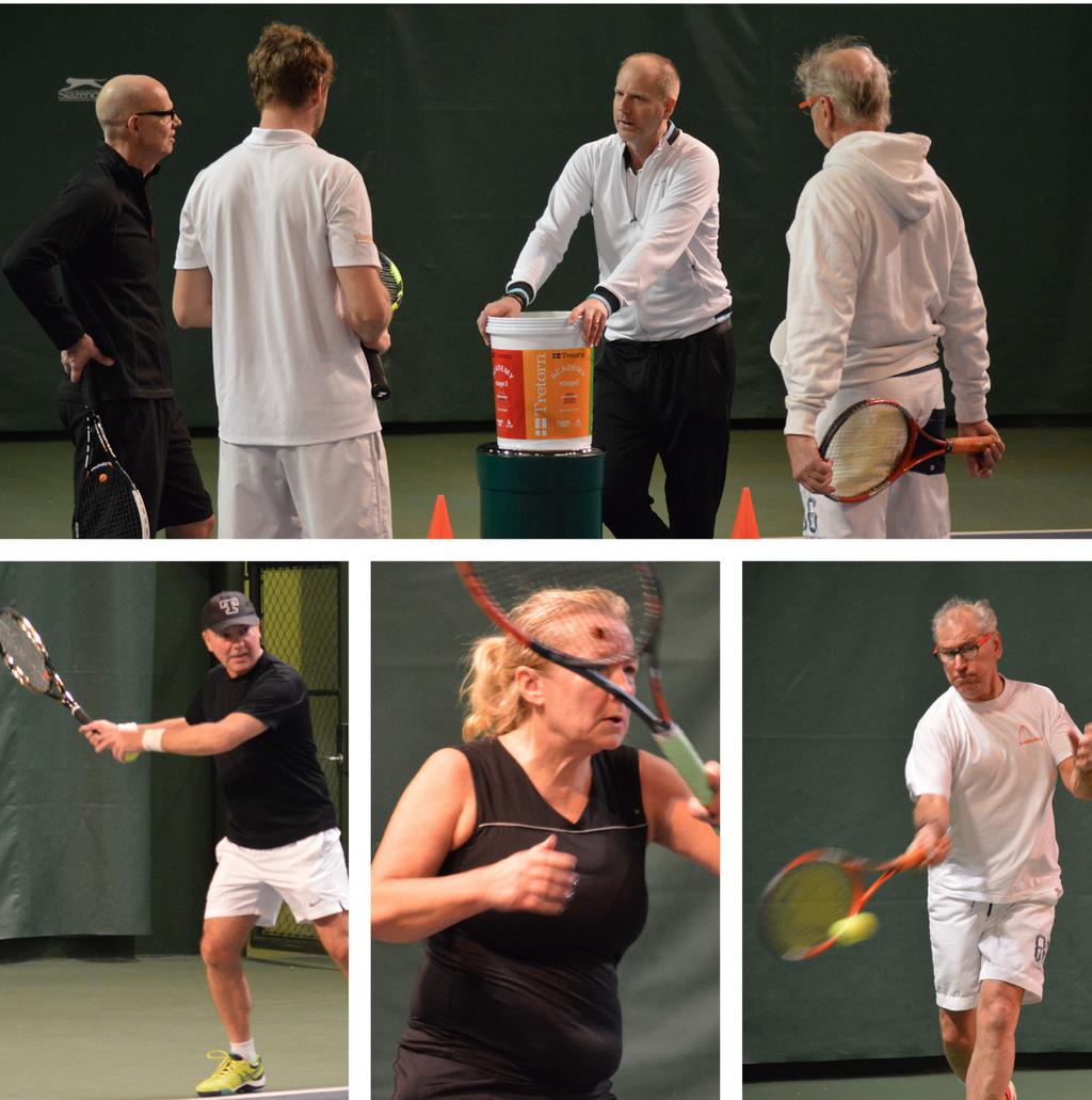 Veteran- och vuxentennis Det är idag många vuxna som spelar eller precis har börjat lära sig spela tennis. Vuxentennisen fortsätter att växa i Stockholmsklubbarna.