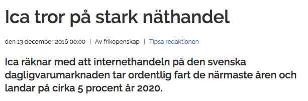 exponerat på vår web och