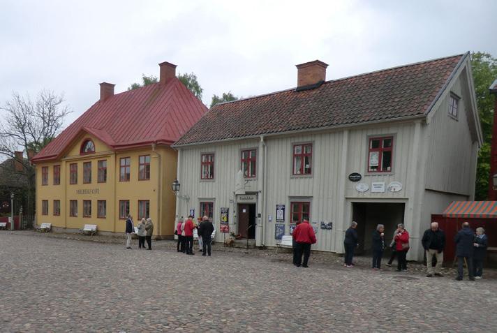 Ulf Andersson berättade intressant om historiska händelser som handlade om Vikbolandet.