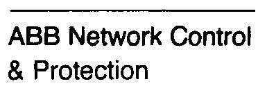 ~ ABB Network Controi Ledningsterminal