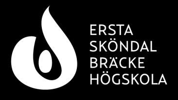 ANMÄLAN högskoleutbildning uppdragsutbildning Namn: Anmälan till utbildning: Andrologi - om mannen och hans sexualitet, 7,5 högskolepoäng Kursstart: 19 oktober 2017 Ort: Stockholm Sista