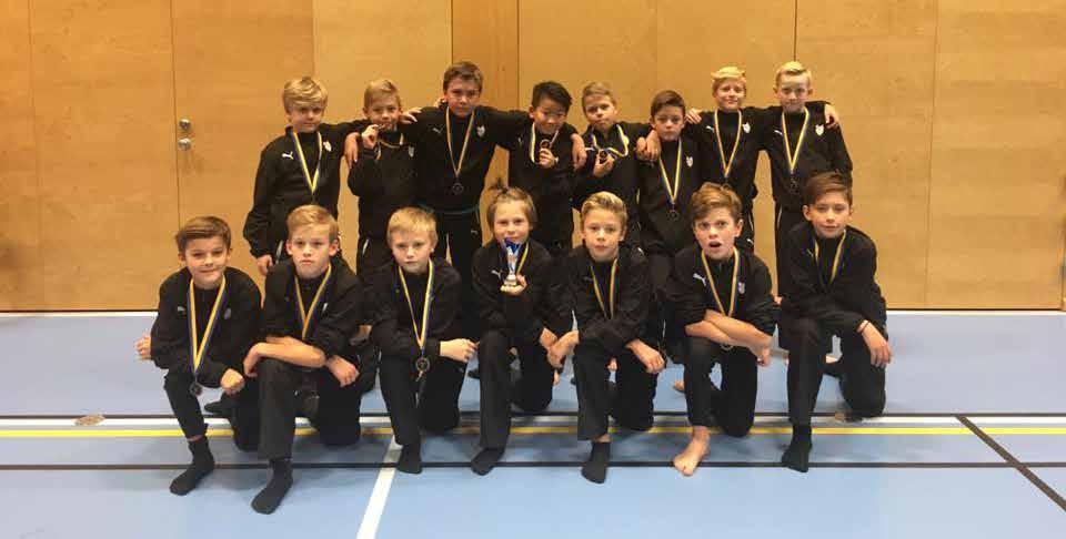 Juniorcupen Sedan förra nummer av På G har våra trupper och rephoppare fortsatt att tävla ute i gymnastiksverige.