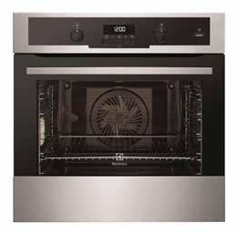 Antifingerprint Energiklass A Inbyggnadsugn EKS860X, rostfri Ångugn, 70 L Digital display FanPlus,