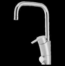 Duschset Mora MMIX S5 EcoSafe, EasyClean, tvålkopp i kromad plast.