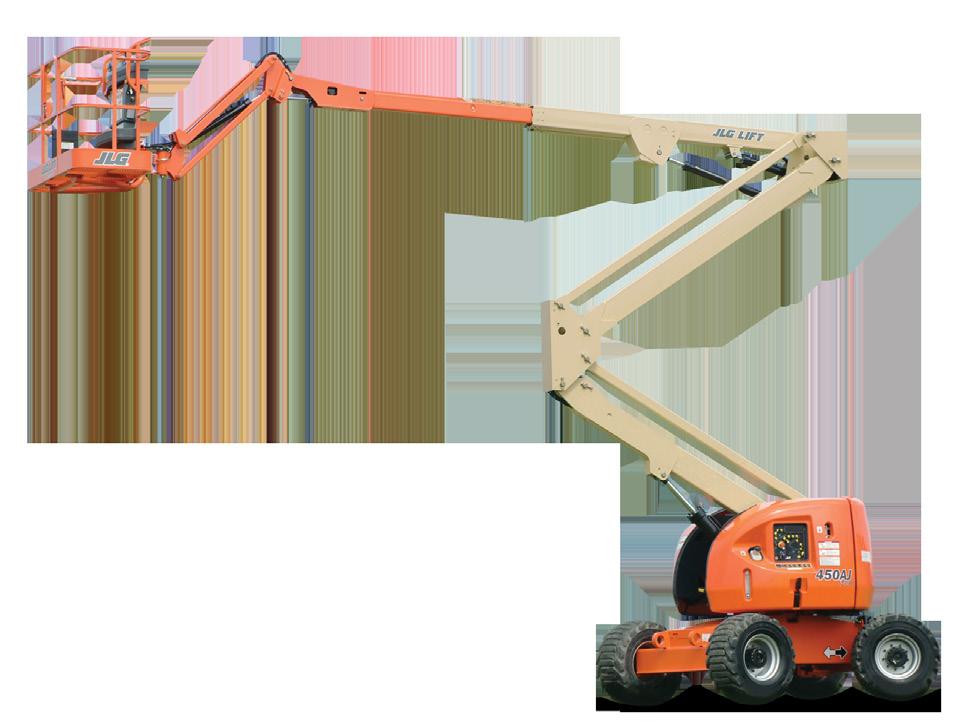 BOMLIFT LEDBOMSLIFT JLG 450 AJ-serie II RÄCKVIDD IGA FUNKTIONER 15.