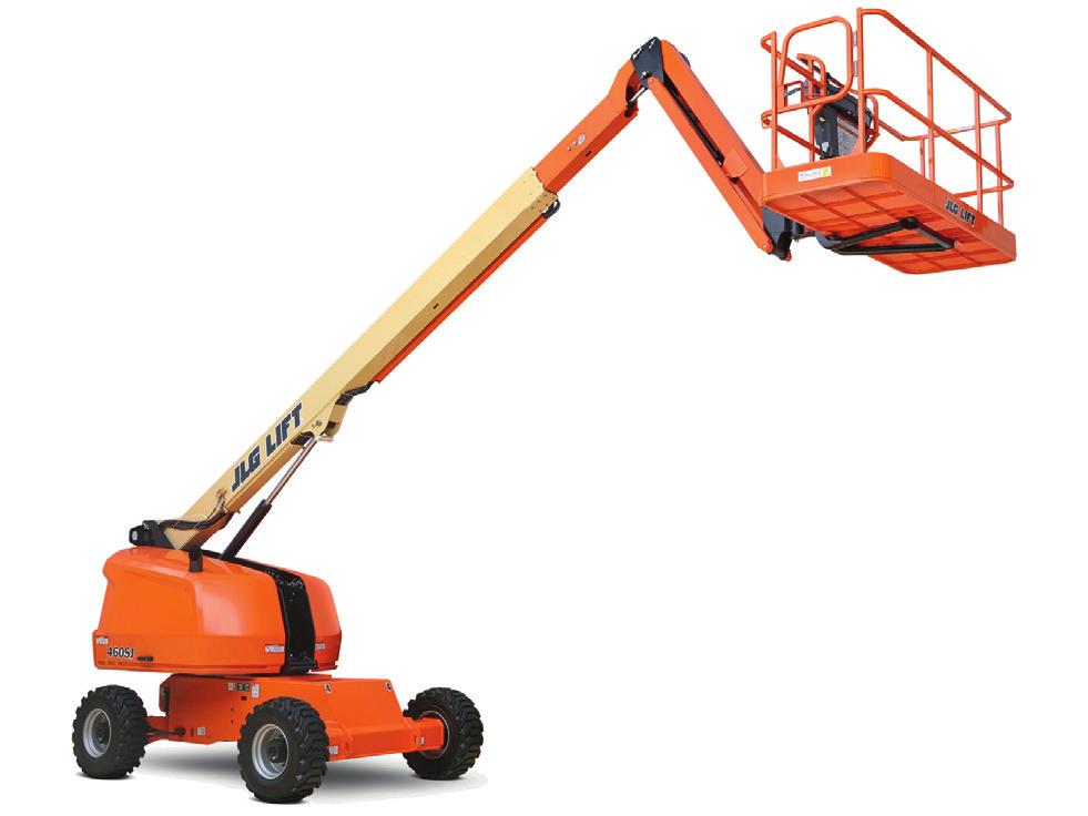 TELESKOPBOMLIFT JLG 460 SJ RÄCKVIDD IGA FUNKTIONER 16.