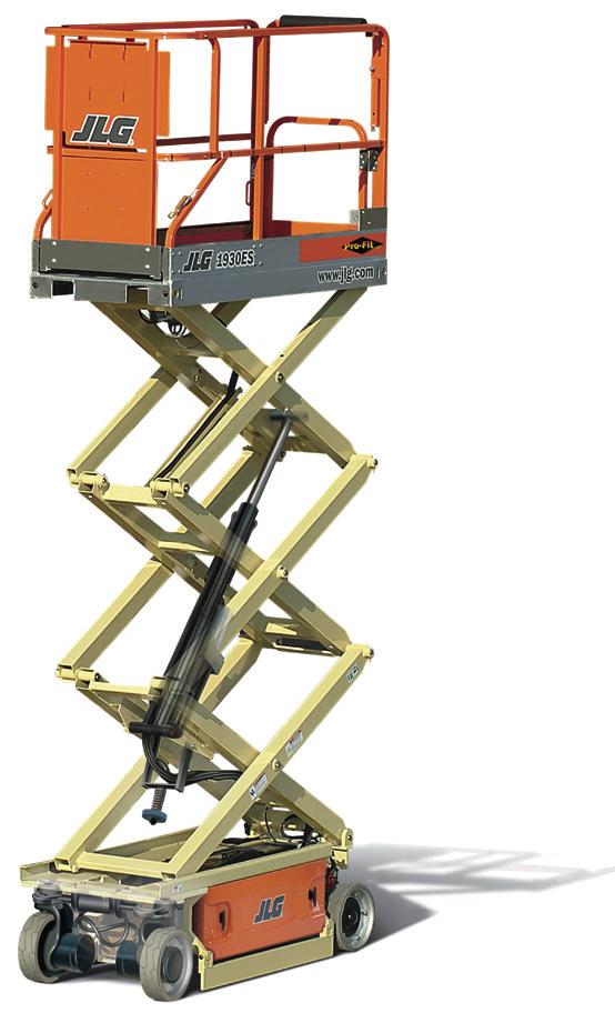 ELEKTRISK SAXLIFT JLG 1930 ES LADDARE IGA FUNKTIONER 7.72 m 230 kg 0.76 m 1.