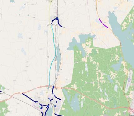 Al 16: Lv 126 Björnstorp Moheda sporthall Delvis enskild Kommunens prioritering: 2 Läge: Mellan Alvesta och Moheda Hastighet: 90 km/h (lv126), 70 km/h (enskild) NNK: 0,9 Längd: 7,23 km (lv 126), +