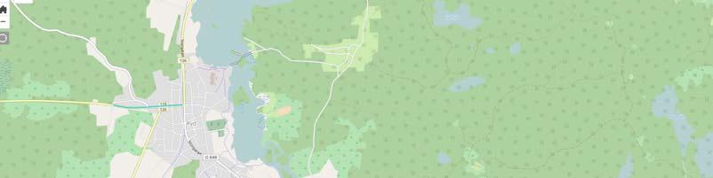 Antal adresser inom 5 km från vägen: 705 (varav ca 367 norr om vägen) ÅDT: Ingen info Vägbredd: 7,4 m Motivering/Övrigt: