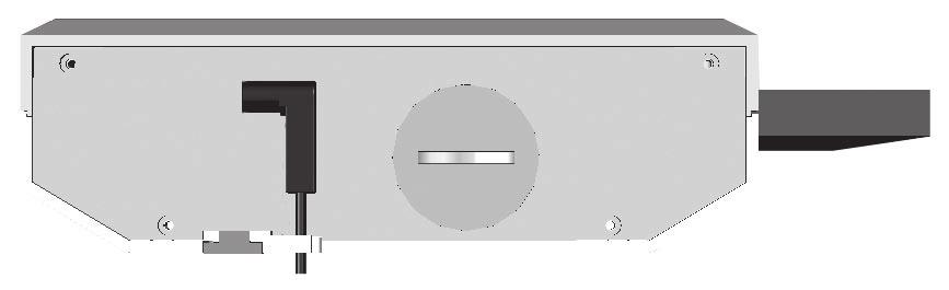 7. RESET: återställ enheten till fabriksinställning 8. PAUS: välj en speciell färg på ljuset; återstarta effekten med färgskiftning 9. Uttag för ljudingång VY UNDERSIDA. Batterifack.