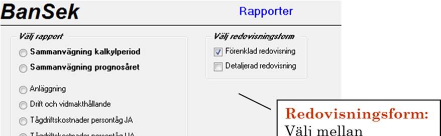 3.7 Rapport I formuläret Rapporter beställs resultatrapporter.