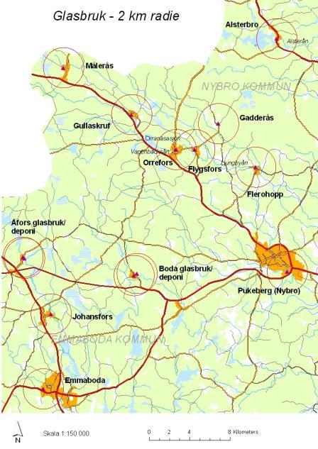 Glasriket i Kalmar län 5 Lägesrapport Registerstudien ca