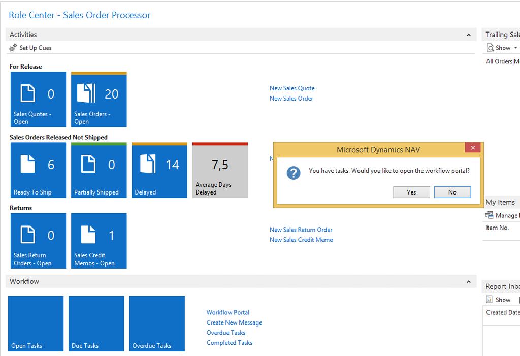 Workflow Portal från