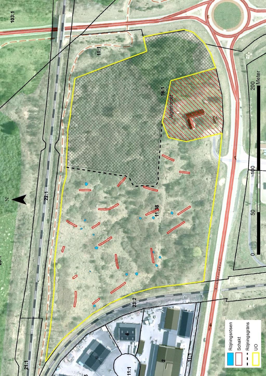 Figur 5. Plan över utredningsområdet.