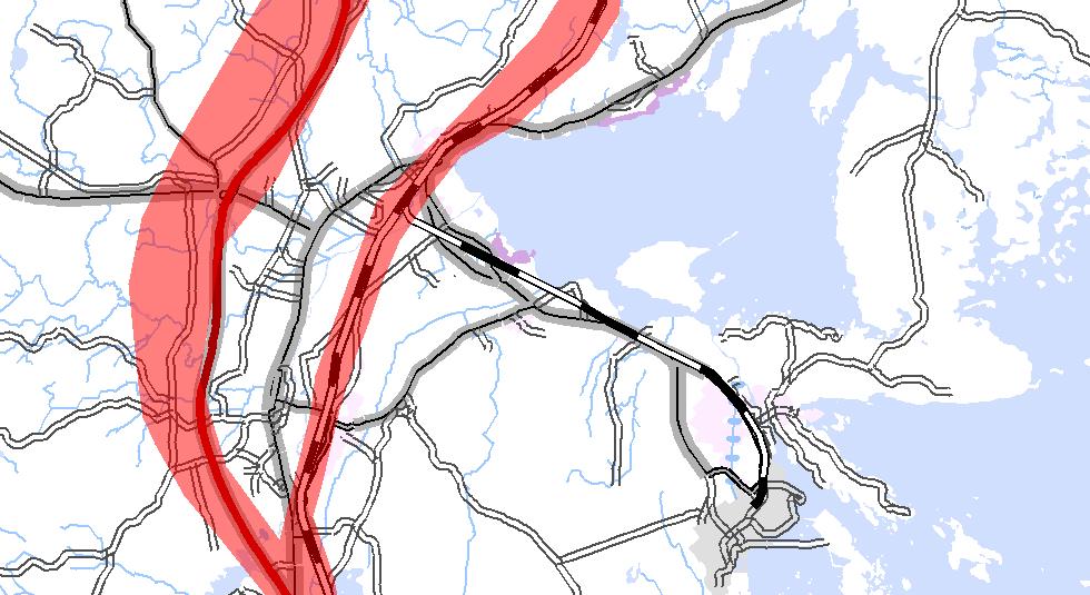 Bergslagsbanan 583 Lössnaren Spångholmsdammen Bergby Axmartavlan mötesstation Hamrångeån 578 Hagsta trafikplats Valbo Nybobäcken Skarvsjön L.