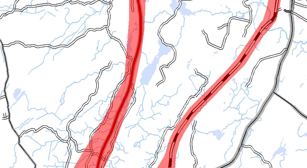 Mjuggsjön Kungsbäcken Axmarfjärden Axmar by Hamrångefjärden Djupvik Oppala Oppalaån Forsby 583 Norrsundet 569 Katrineholm Mårdängsjön Mårdäng Trödjeån GÄVLE Figur 4.