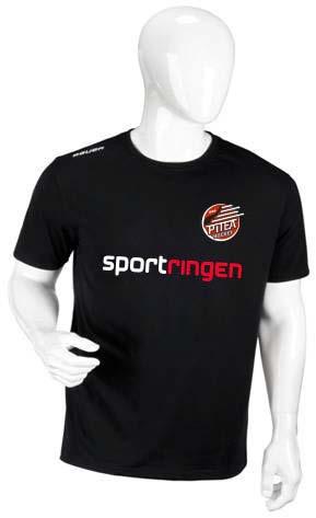 - BARMARKSTRÄNING / OFF ICE - BAUER TEAM SS TECH TEE T-shirt i funktionsmaterialmed Bauer-logo vid axel.