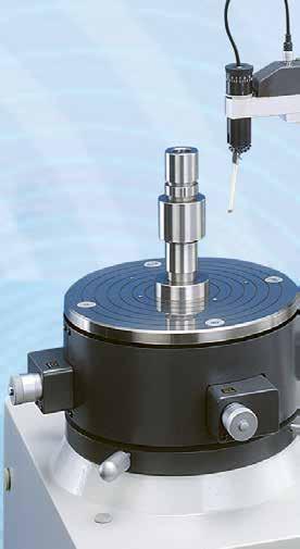 automatiskt centrerande och nivellerande rotationsbord som standard, manuell centrering och utjämning behövs inte Stor centreringsvidd ±3 mm Rotationsbord med extremt hög noggrannhet på