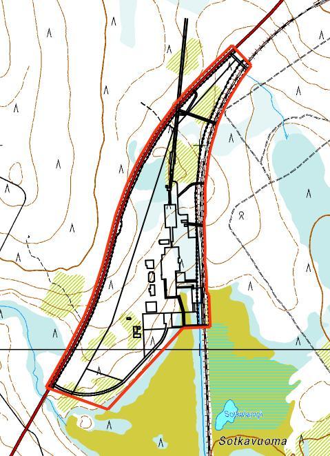 Projektområdet ligger i sin helhet inom Naturaområdet Torne älvs och Muonio älvs vattendrag (FI1301912).