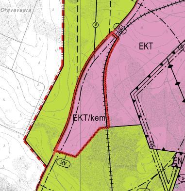 Uppgörande av en delgeneralplan för gruvområdet och de funktioner som väsentligen hör ihop med gruvverksamheten på området har inletts.