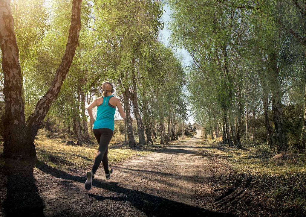 Ta en skön joggingtur eller en långpromenad