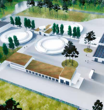 Sweco bistår kommunen med projektsamordning och planeringen av det nya avloppsreningsverket vilket bland annat innefattar en studie som visar den mest optimala placeringen av det nya verket.