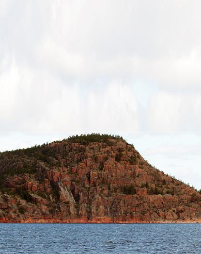 vågorna, bergen som reser sig från havet