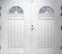 Ytterdörrar/ Parytterdörrar/Garageportar LAGERVARA Priserna avser dörr komplett med karm och låskista. DÖRRTYP MODUL VITMÅLAD/S0502-Y STD.