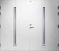 Ytterdörrar/ Parytterdörrar/Garageportar LAGERVARA Priserna avser dörr komplett med karm och låskista. DÖRRTYP MODUL VITMÅLAD/S0502-Y STD.
