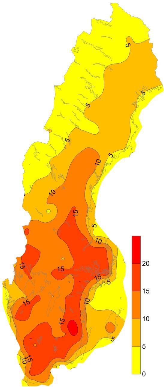 eller högre.